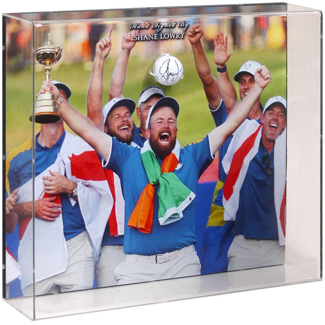 Shane Lowry Ryder Cup 2023 Winning Legend Hand Signed Golf Ball Display