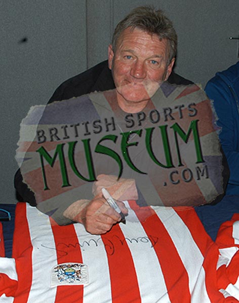 Tony Currie Sheffield United Legend Hand Signed Retro Football Shirt