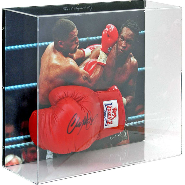 Nigel Benn Hand Signed Boxing Glove Large Display