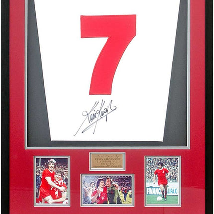 Kevin Keegan Liverpool Legend Hand Signed Retro Football Shirt