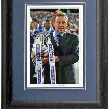 Harry Redknapp Portsmouth Legend Hand Signed Photograph 15x19" Framed