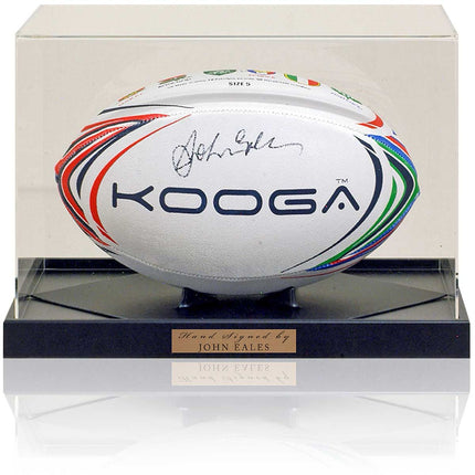 John Eales Australian Rugby Legend Hand Signed Rugby Ball