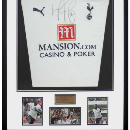 Ledley King Tottenham Hotspur Legend Hand Signed Football Shirt