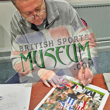 Chris Waddle Sheffield Wednesday Legend Hand Signed Montage 23x19" Framed