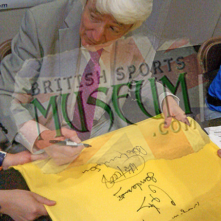 Arsenal 1971 Double Winners Squad LED Lit Shirt Hand Signed by 8 COA