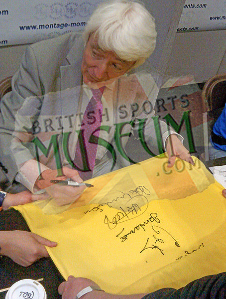 Arsenal 1971 Double Winners Squad LED Lit Shirt Hand Signed by 8 COA