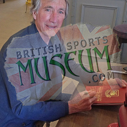 Billy Bonds West Ham United Hand Signed Leather Bound Farewell to Boleyn Programme COA