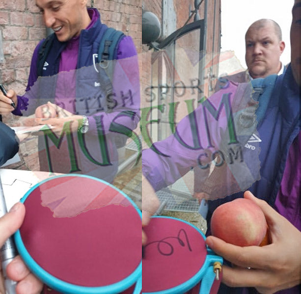 Mark Noble West Ham United Legend Hand Signed Home Shirt Display