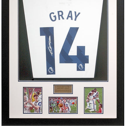 Archie Gray Tottenham Hotspur Europa League Winner Hand Signed Shirt COA