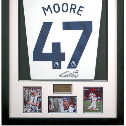 Mikey Moore Tottenham Hotspur Europa League Winner Hand Signed Shirt