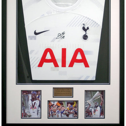 Yves Bissouma Tottenham Hotspur Europa League Winner Hand Signed Shirt COA