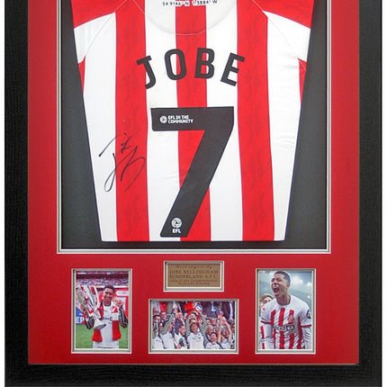 Jobe Bellingham Sunderland AFC Hand Signed Home Shirt