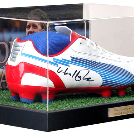 Conor Gallagher Crystal Palace Signed Football Boot in Display Case