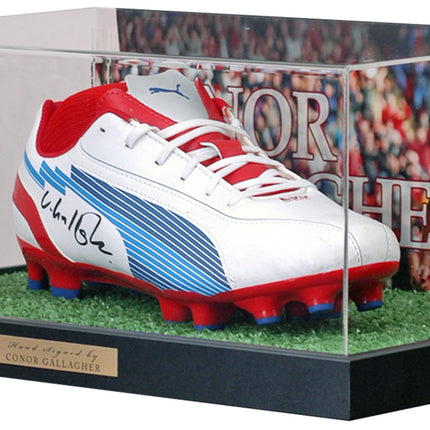 Conor Gallagher Charlton Athletic Hand Signed Football Boot in Display Case