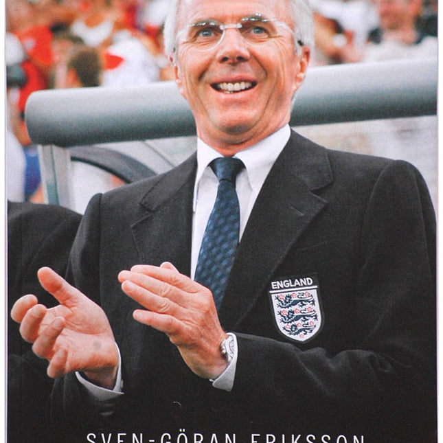 Sven-Goran Eriksson and Tord Grip Signed England Pennant with Programme