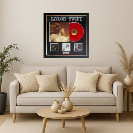 Taylor Swift Hand Signed Photo Framed Vinyl Display Music Memorabilia
