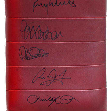 Arsenal Highbury Stadium Directors Seatback Hand Signed by 6 Legends