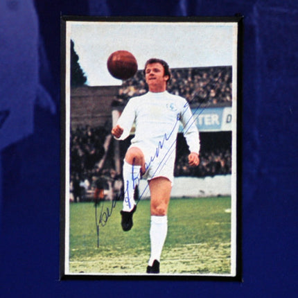 Billy Bremner Signed Leeds United Montage | Club Legend Framed Display