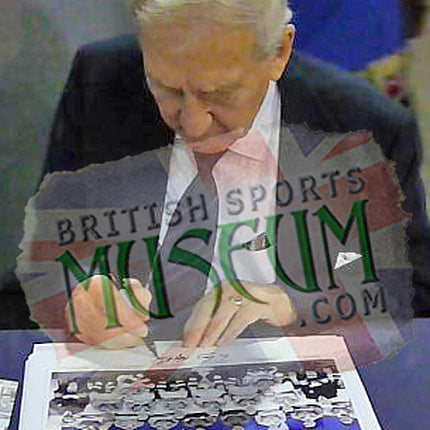 Chelsea 1954/55 League Champions Hand Signed by 6 Legends Montage 23x19in Framed