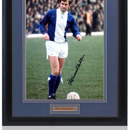 Howard Kendall Birmingham City Legend Signed Photograph 23x19in Framed + COA
