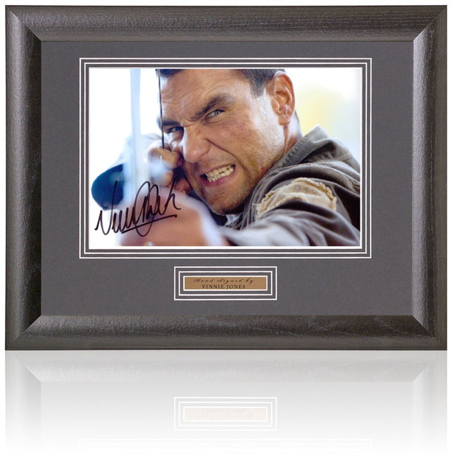 Vinnie Jones Signed The Condemned Movie Poster 15x19in Framed + COA