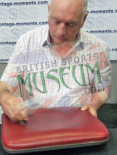 West Ham United Upton Park Stadium VIP Seat Signed by 1980 FA Cup Winners + COA
