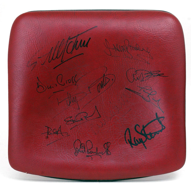 West Ham United Upton Park Stadium VIP Seat Signed by 1980 FA Cup Winners + COA