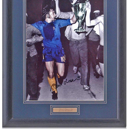 Alan Hudson Signed Chelsea Photograph 23x19" Framed Display