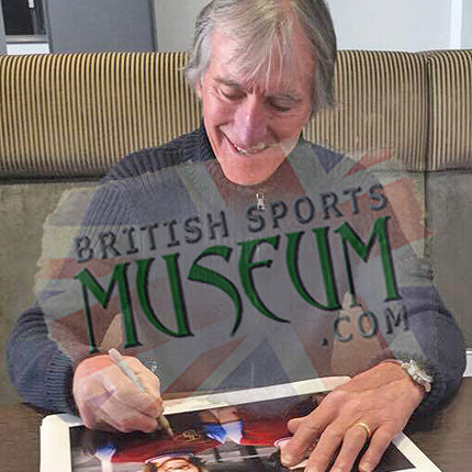 Billy Bonds and Trevor Brooking West Ham United Legends Hand Signed Photograph 23x19" Framed