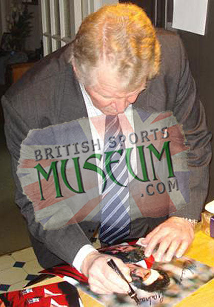 Bill Beaumont and Graham Price Lions Legends Hand Signed 23x19'' Rugby Presentation