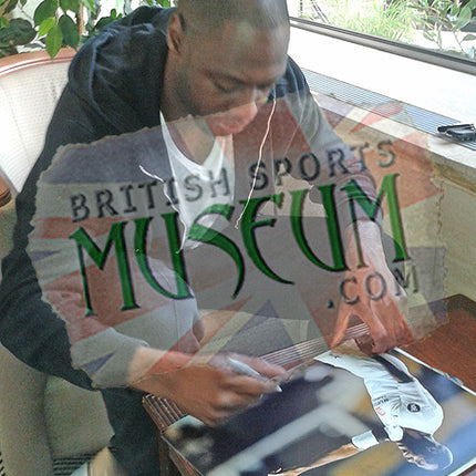 Ledley King Tottenham Hotspur Hand Signed 2008 League Cup Photograph 23x19" Framed