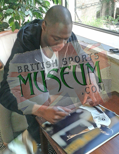 Ledley King Tottenham Hotspur Hand Signed 2008 League Cup Photograph 23x19" Framed