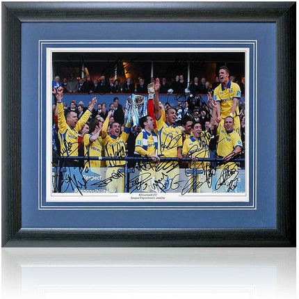 Kilmarnock Hand Signed 2012 Scottish League Cup Winners Photograph 23x19" Framed