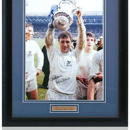 Graham Williams West Bromwich Albion Legend Signed Photograph 23x19in Framed