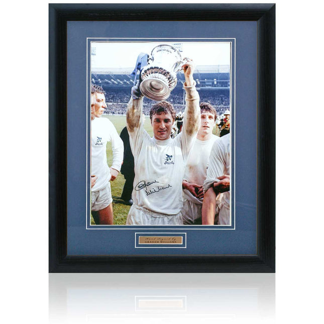 Graham Williams West Bromwich Albion Legend Signed Photograph 23x19in Framed