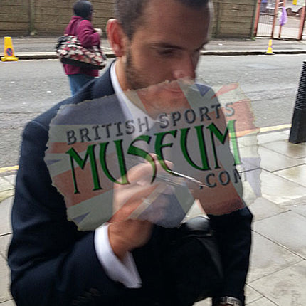 Roberto Soldado Tottenham Hotspur Hand Signed Football Boot Display
