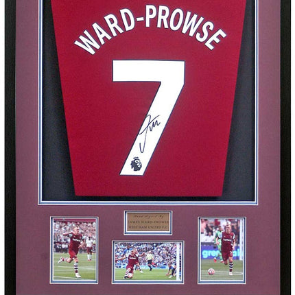 James Ward-Prowse West Ham United Hand Signed Shirt Display