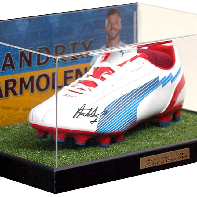 Andriy Yarmolenko Hand Signed West Ham United Football Boot Photo Display