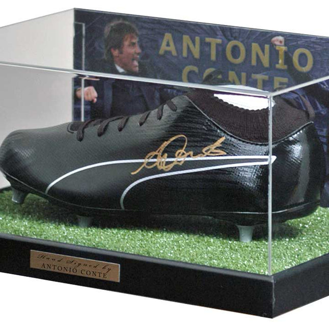Antonio Conte Tottenham Hotspur Hand Signed Football Boot Presentation