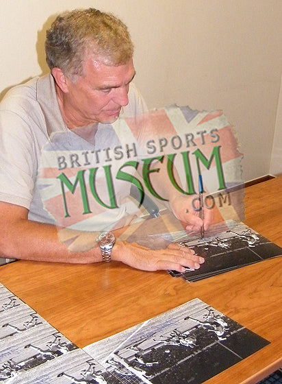 Trevor Brooking West Ham United Hand Signed 1980 FA Cup Final Presentation