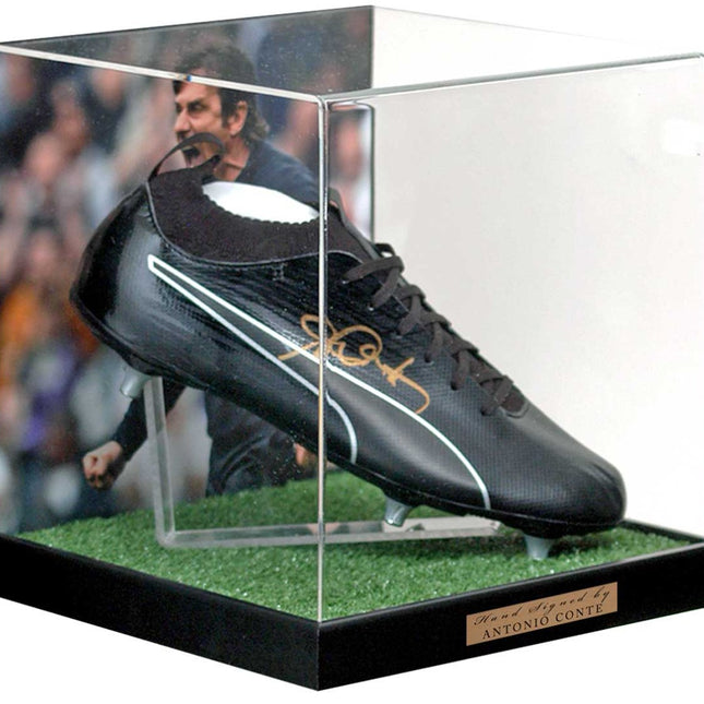 Antonio Conte Tottenham Hotspur Hand Signed Football Boot Presentation