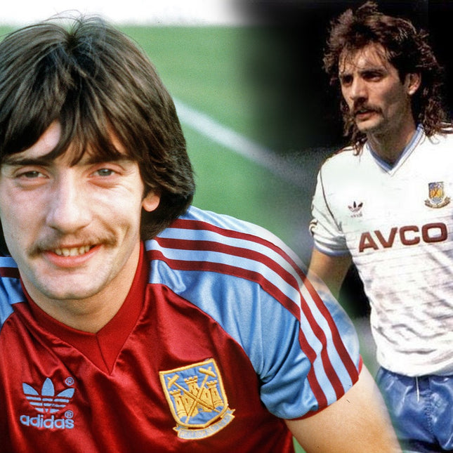 Alan Devonshire West Ham United Hand Signed Football Boot Presentation COA