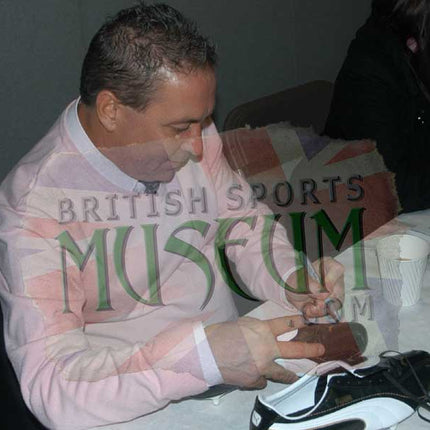 Kenny Sansom Arsenal Hand Signed Football Boot Presentation