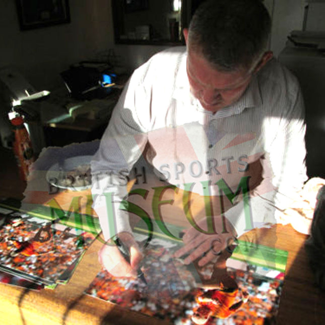 Dean Windass Hull City Hand Signed 2008 Play-Off Photograph 23x19" Framed