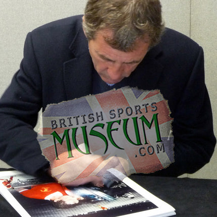 Alan Kennedy Liverpool Legend Hand Signed 1981 European Cup Montage 23x19" Framed