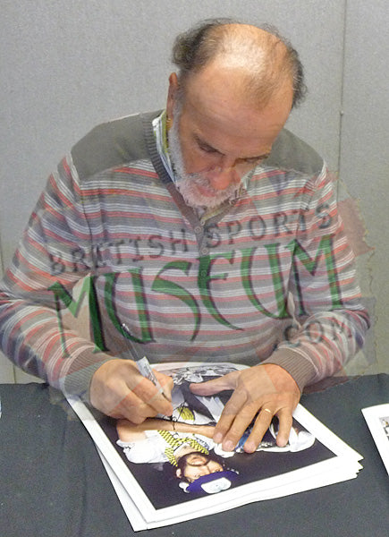 Ricky Villa Tottenham Hotspur 1981 FA Cup Final Hand Signed Montage 23x19" Framed