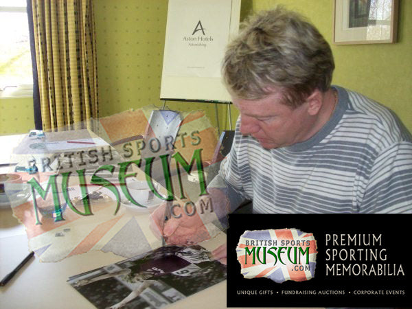 Frank McAvennie West Ham United Legend Hand Signed Photograph 15x19" Framed