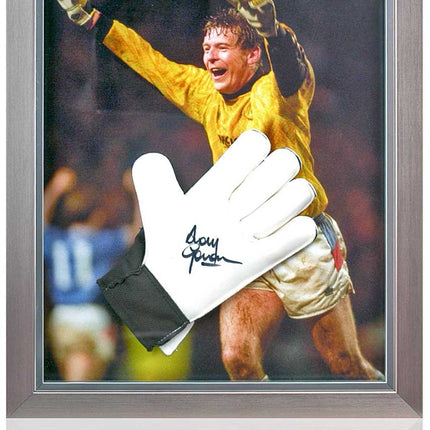 Andy Goram Hand-Signed Goalkeeper Glove Framed Display Rangers Legend