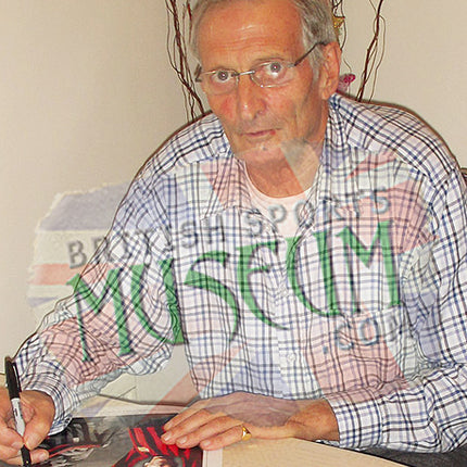 Tony Book and Neil Young Manchester City 1969 FA Cup Hand Signed Montage 23x19" Framed