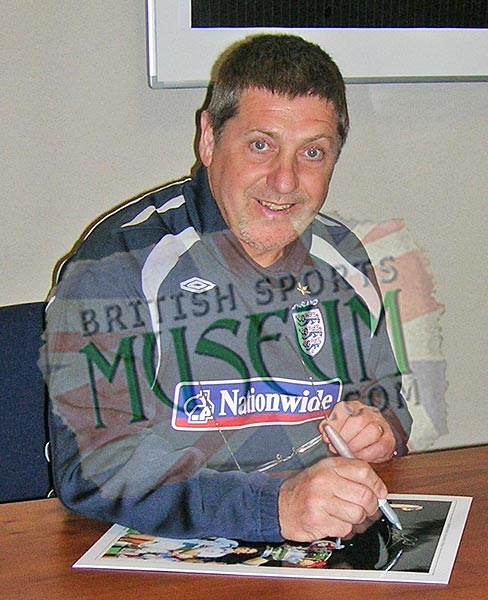 Geoff Pike Hand Signed West Ham United Photograph 23x19" Framed